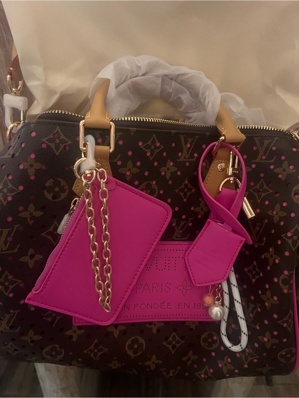 Louis Vuitton limited edition style speedy bag - Picture 16 of 16